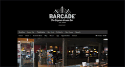 Desktop Screenshot of barcade.com