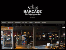 Tablet Screenshot of barcade.com
